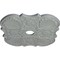 Ekena Millwork Flower Ceiling Medallion (Fits Canopies up to 6 1/4"), 29"OD x 3 5/8"ID x 1 3/8"P, Primed White CM29FW - alternate 2